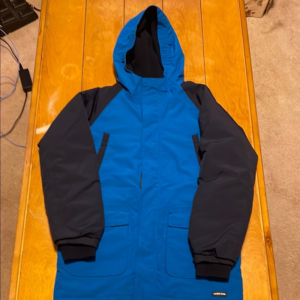 Lands End boys size M 10-12 winter parka
